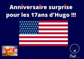 Anniv surprise doudou
