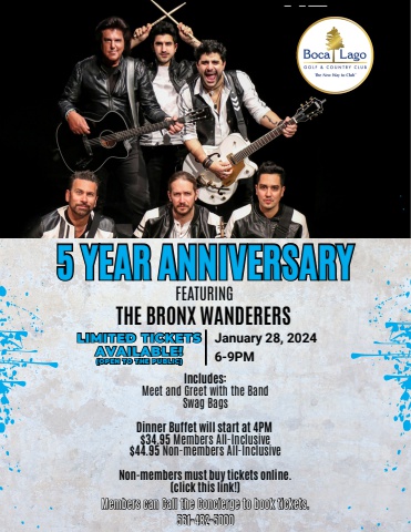 Bronx Wanderers Flyer
