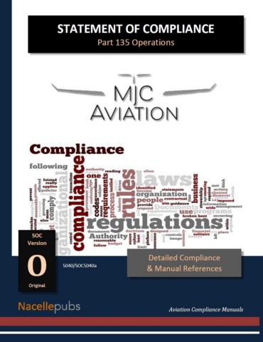 MJC Aviation Statement of Compliance