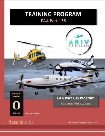 Ariv Air Charters FAA Part 135 Training Program