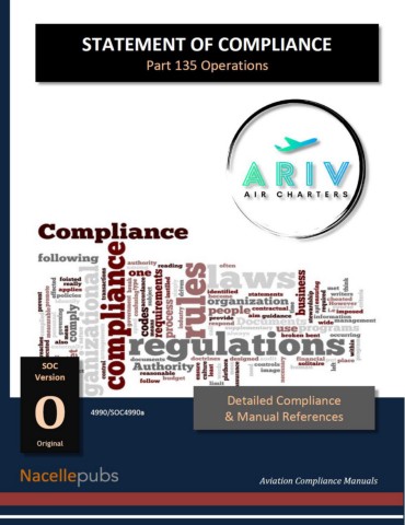Ariv Air Part 135 Statement of Compliance