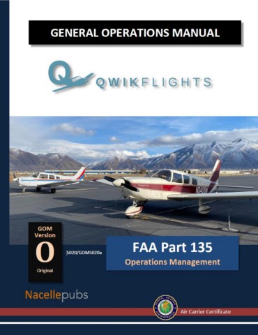 QwikFlights General Operations Manual-vO