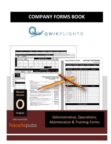 QwikFlights Company Forms Book