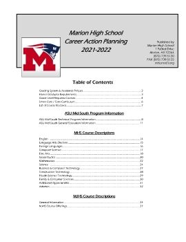 MSD-CareerActionPlan2020-2021