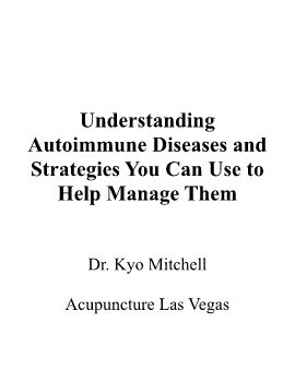 Autoimmune diseases
