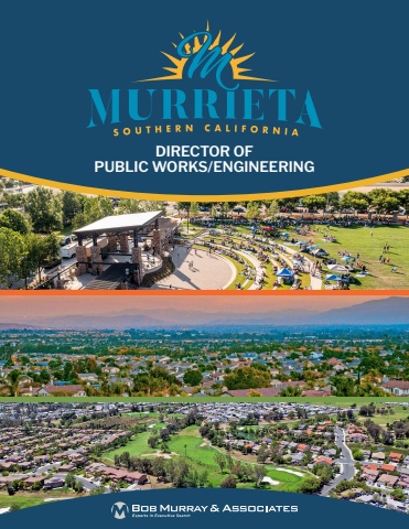 Murrieta,CA: Director of Public Works/Engineering Recruitment