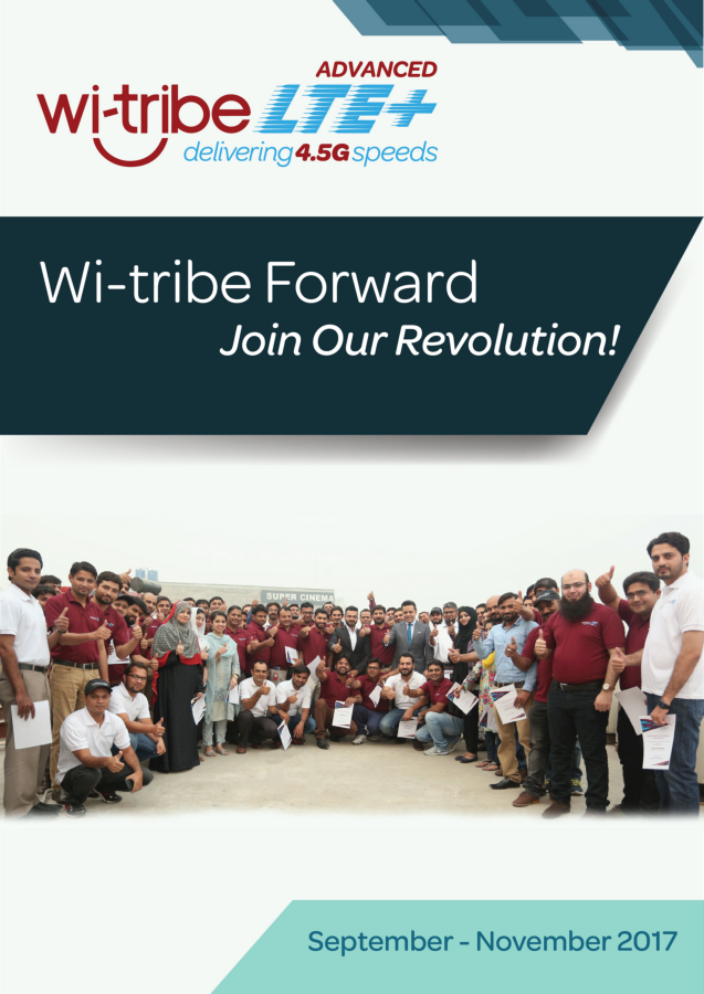 Wi-tribe Forward - 1st Issue September - November 2017 (Copyright: Wi-tribe Pakistan Ltd.)