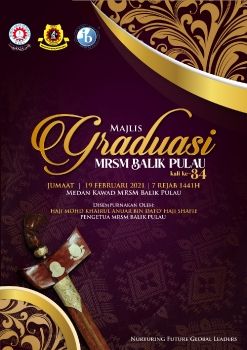 Majlis Graduasi MRSM Balik Pulau 2020