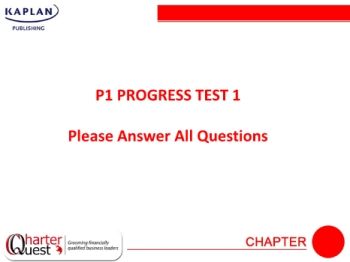 P1 Test 1 Slides