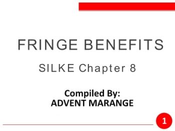 Chapter 8 - Fringe Benefits
