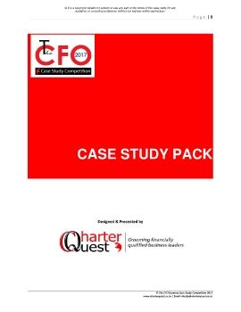 AMANGO 2017 CASE STUDY 1