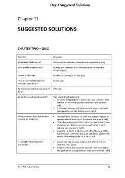CIMA OCS Workbook May 2019 - Day 1 Tasks