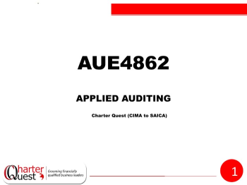 Day 1. AN OVERVIEW OF THE AUDIT PROCESS_ Sept 2017_ revised