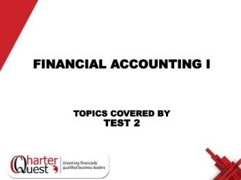 Finac1 Test 2 - Additional Example Slides