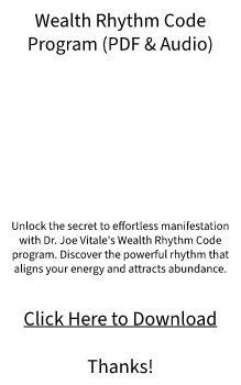 Wealth Rhythm Code Ebook Joe Vitale PDF Download FREE Doc