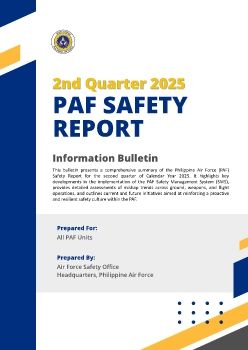 2nd Quater 2025 PAF Safety Report Information Bulletin