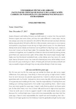 Contrast Paragraph Analysis Daniel Paez