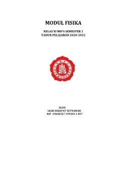 LATIHAN MODUL Kelas XI_Fisika_KD 3.1 (Lilik Hidayat S)_Neat