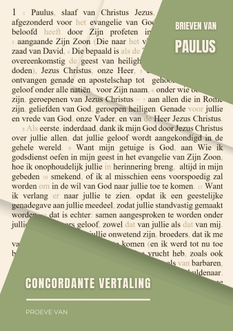 concordante vertaling zonder tekens leesversie