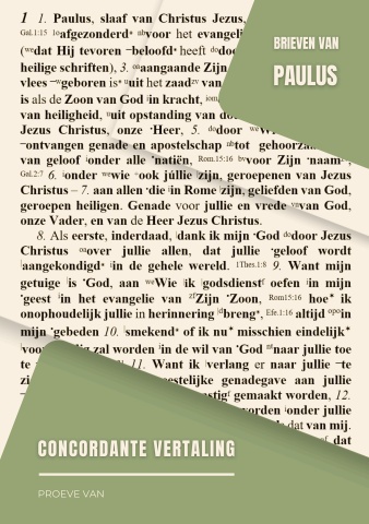 concordante vertaling met tekens studieversie