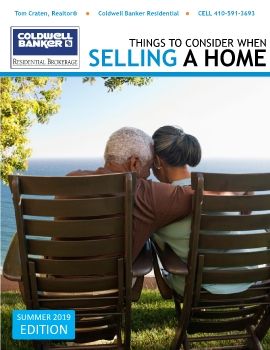 Things to Consider When Selling a Home - Summer 2019 - Tom Craten