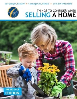 Things to Consider When Selling Your House - Spring 2019 - Saro Dedeyan