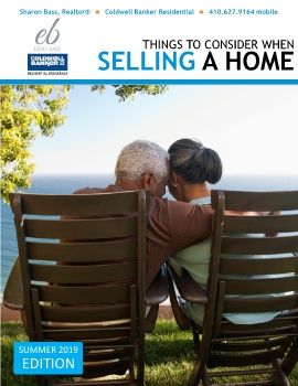 Things to Consider When Selling a Home - Summer 2019 - Sharon Bass