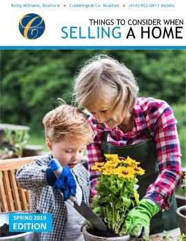 Things to Consider When Selling a Home - SPRING 2019 - Betty Williams