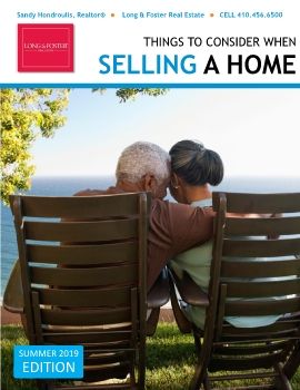 Things to Consider When Selling a Home - Summer 2019 - Sandy Hondroulis