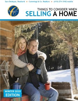 Things to Consider When Selling Your House - Winter 2019 - Saro Dedeyan