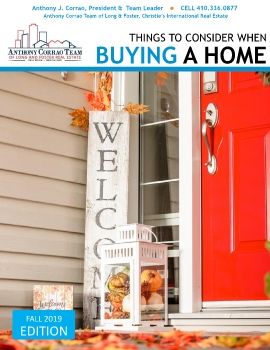 Things to Consider When Buying a Home - Fall 2019 - Anthony Corrao