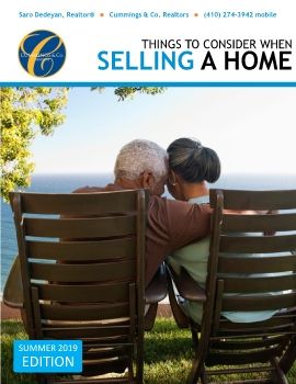 Things to Consider When Selling A Home - Summer 2019 - Saro Dedeyan