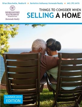 Things to Consider When Selling a Home - Summer 2019 - Brian Blanchette