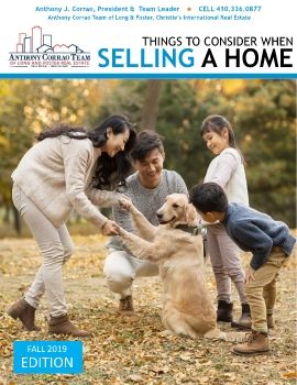 Things to Consider When Selling a Home - Fall 2019 - Anthony Corrao