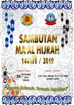 PAMFLET Sambutan Maal Hijrah SKPM 2019