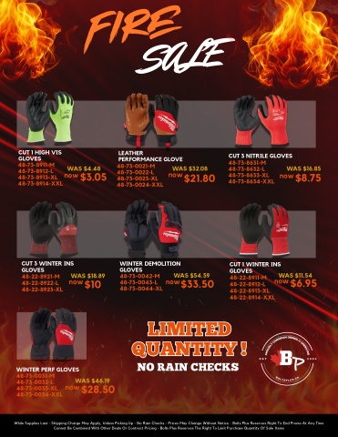 fire glove sale
