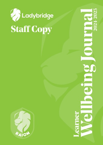Wellbeing Journal - Raion - Staff Copy