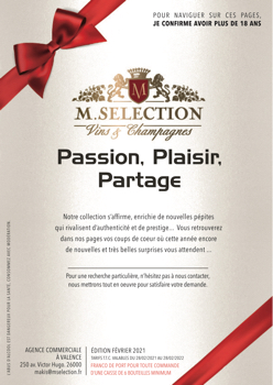 CATALOGUE MSELECTION 2021 VINS & CHAMPAGNES