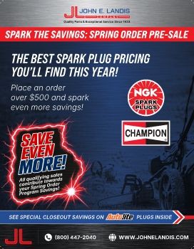 JEL SPARK THE SAVINGS: SPRING ORDER PRE-SALE 2027
