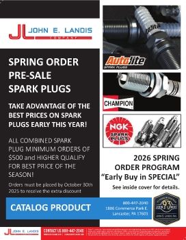 JEL SPARK PLUG EARLY ORDER PROGRAM_2026