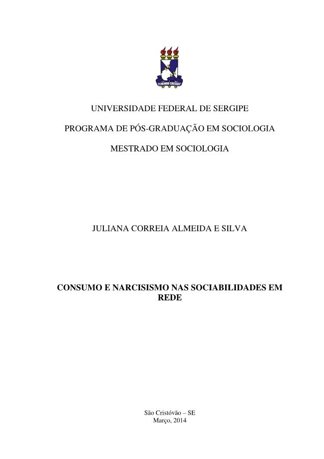 UNIVERSIDADE FEDERAL DE SERGIPE