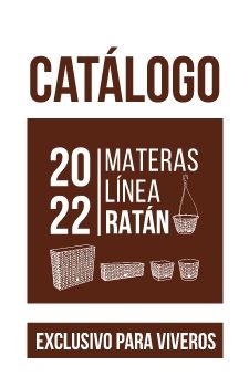 Catalogo Materas línea ratan | Exclusivo para viveros