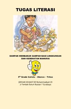 Tugas Literasi siswa kelas 5