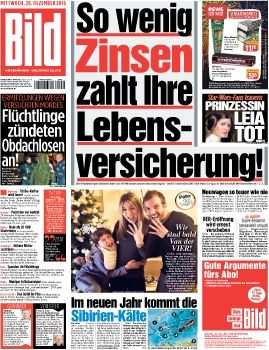 BiLD-Zeitung (+28.12.2016)