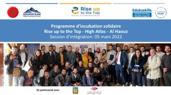 Edukateam_Rise up to the Top-succes in entrepreneurship_Intégration apprenants Al Haouz 1_05.03.2022