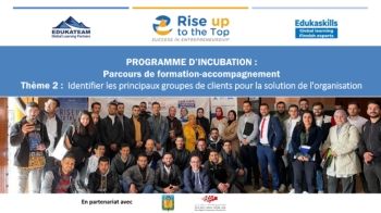 Edukateam_Rise up to the Top-succes in entrepreneurship_Canevas_Support pédagogique_ Identifier les principaux groupes de clients pour la solution de l'organisation_03.03.2022