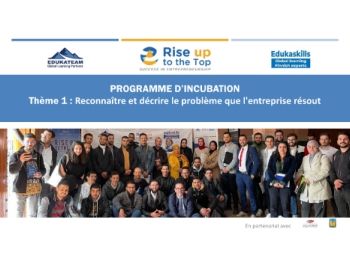 Edukateam_Rise up to the Top-Success in entrepreneurship_Identifier le problème que l'organisation résout_09-03-22