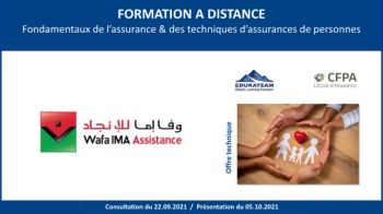 Edukateam_CFPA_Wafa Ima Assistance_Fondamentaux de l'assurance & des techniques d'assurances de personnes_Offre technique_05.10.2021