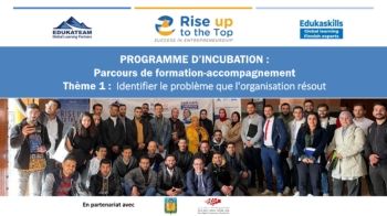 Edukateam_Rise up to the Top-succes in entrepreneurship_Canevas_Support pédagogique_Reconnaître et décrire le problème que l'organisation résout_03.03.2022