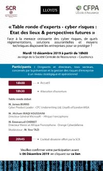 CFPA-SCR-Table ronde d’experts - cyber risques : Etat des lieux & perspectives future